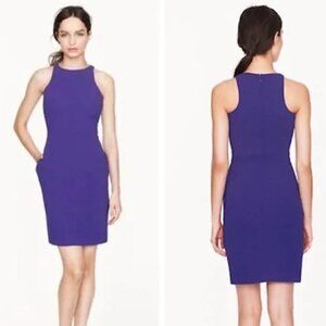 Elegant and Bold: The J.CREW Rich Luxe Fitted Cutaway Crepe Sheath Dress